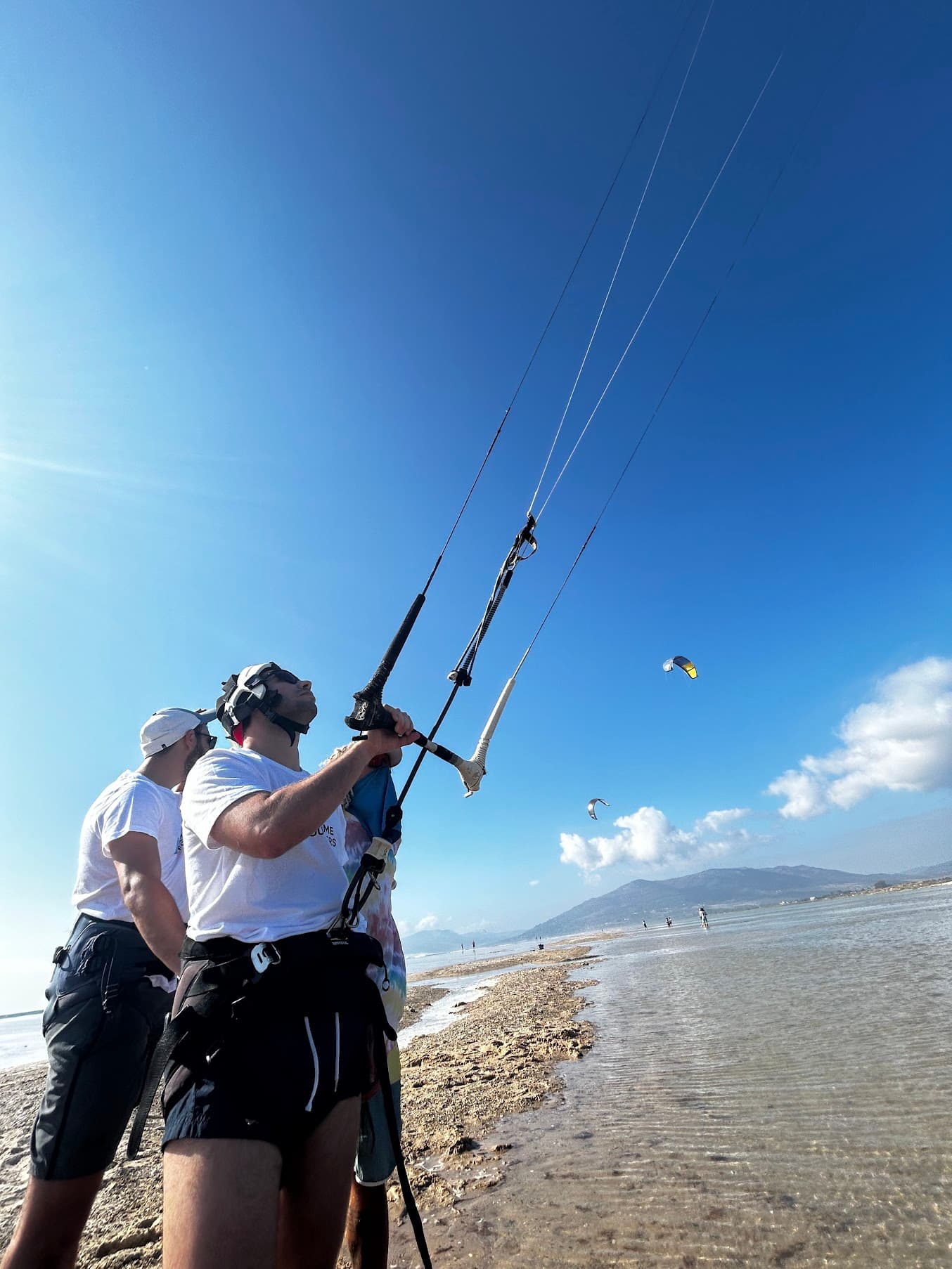 Kitesurfing at Lo Stagnone